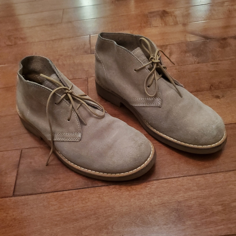 ROOTS Authentic Tan Suede Desert Boots – Size 6.5 – Classic Canadian 🇨🇦